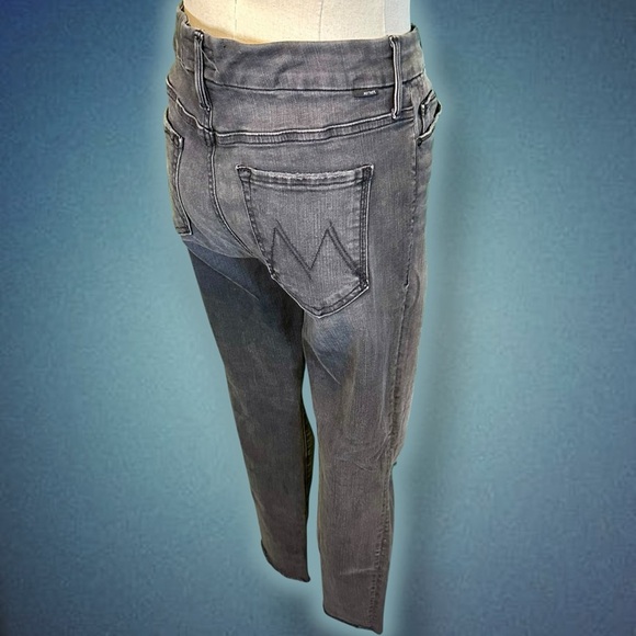 NWOT MOTHER Denim ‘The Looker Ankle Fray’ Jeans in “Burning Out Lanterns” Sz 27 - Picture 16 of 16